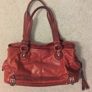 Red Hayden-Harnett bag